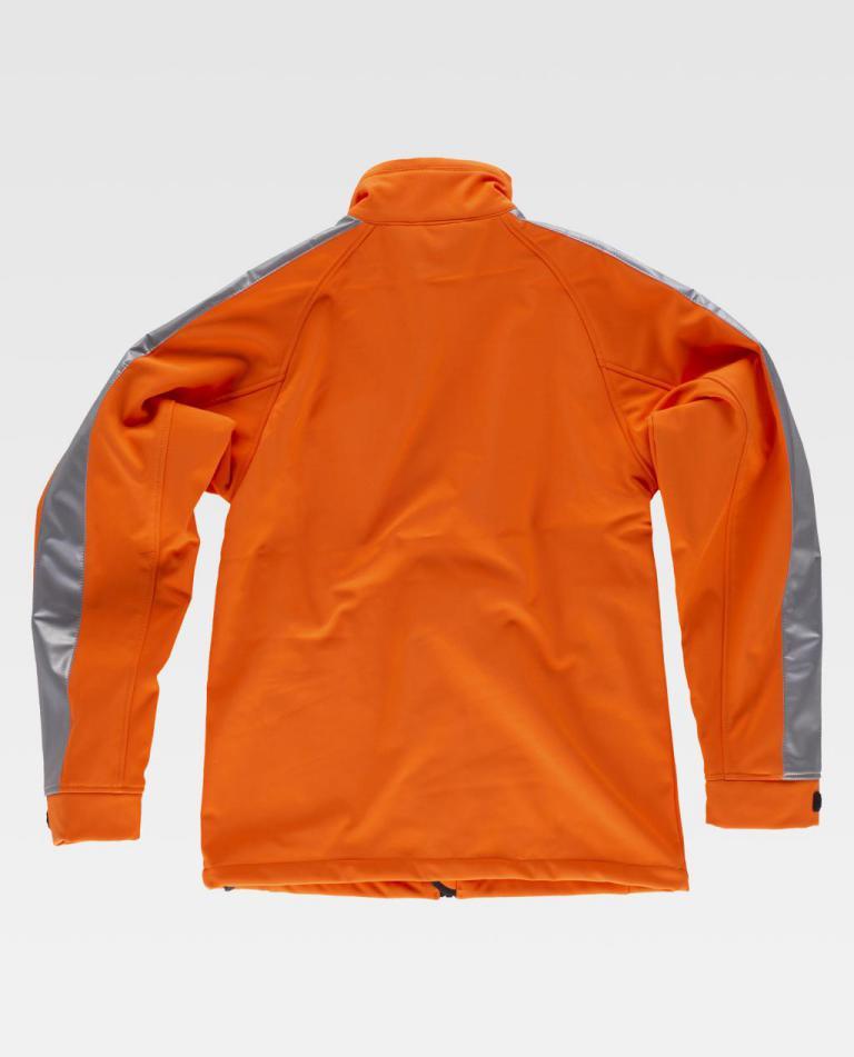 Workshell Workteam S9530 Naranja Flúor