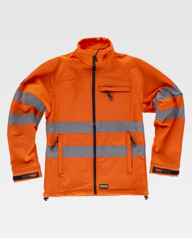 Workshell Workteam S9535 Naranja AV