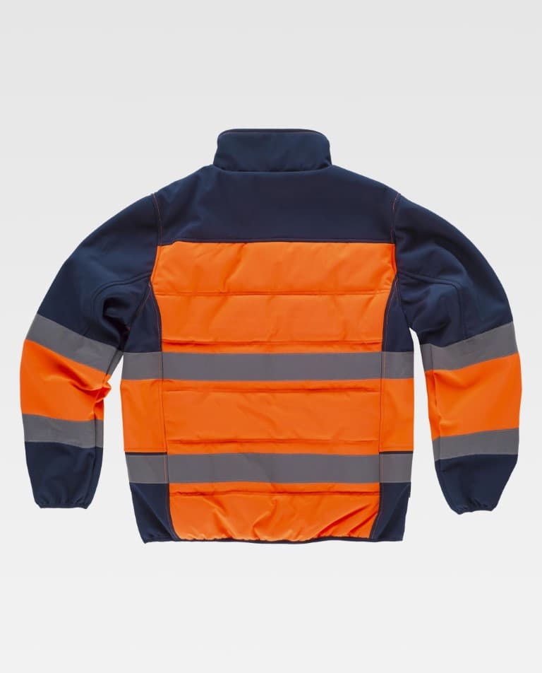 Workshell Workteam S9600 Naranja AV / Marino