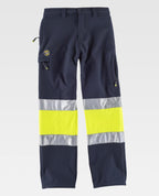 Pantalón Workteam S9820 Marino / Amarillo AV
