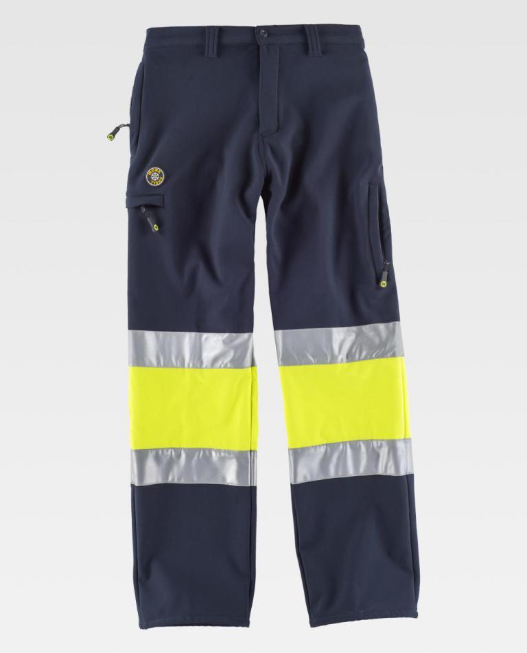 Pantalón Workteam S9820 Marino / Amarillo AV