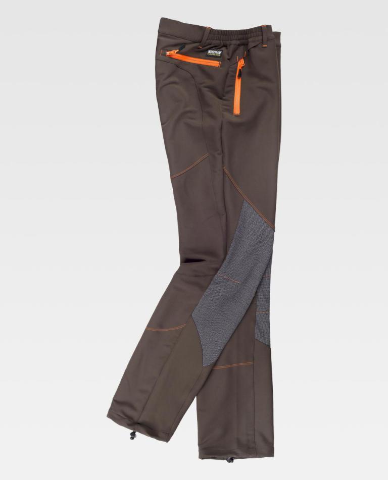 Pantalón Workteam S9855 Marrón / Negro