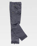 Pantalón Workteam S9860 Gris Oscuro