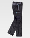 Pantalón Workteam S9880 Negro / Gris