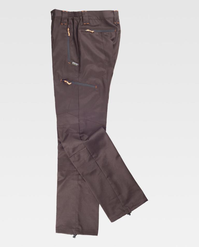 Pantalón Workteam S9885 Marrón