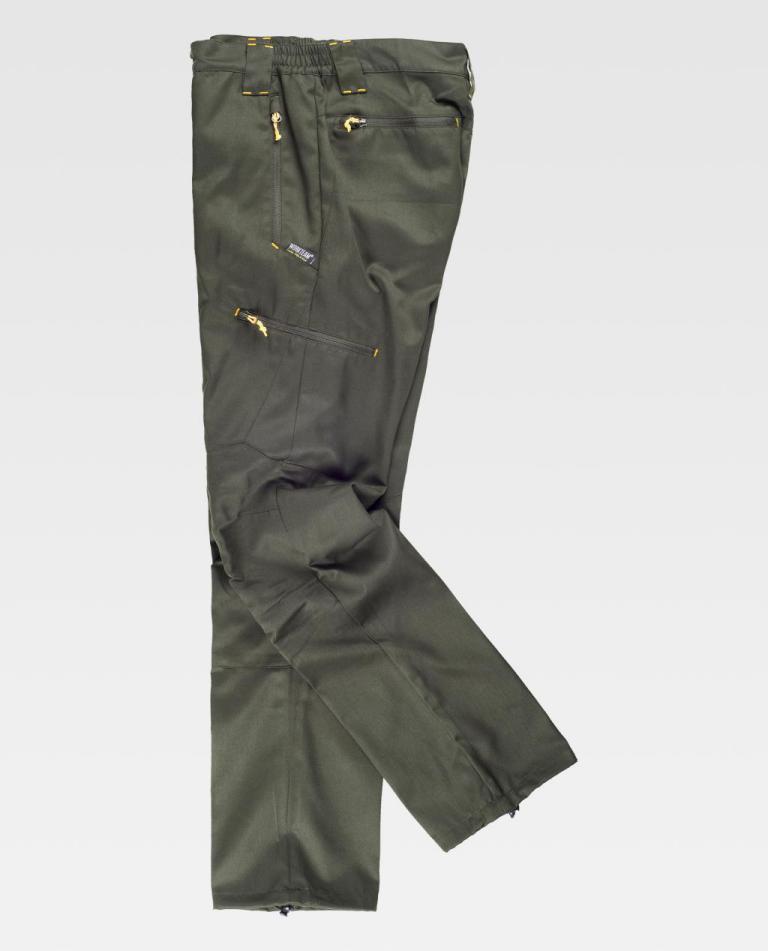 Pantalón Workteam S9885 Verde Caza