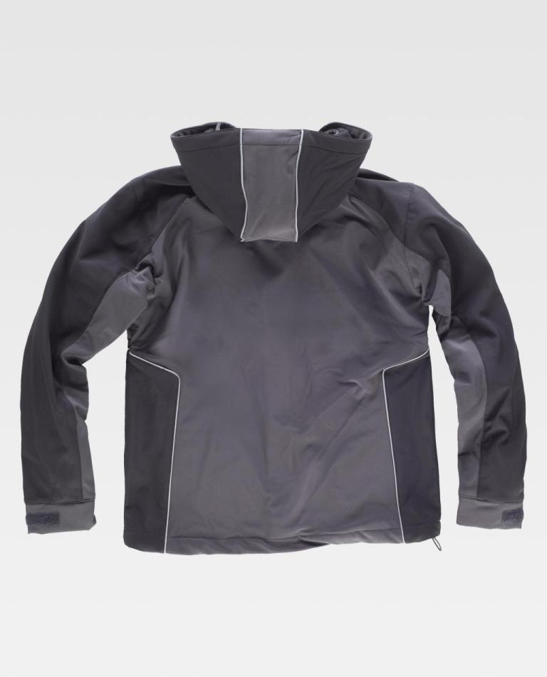 Workshell Workteam WF1040 Gris Oscuro / Negro