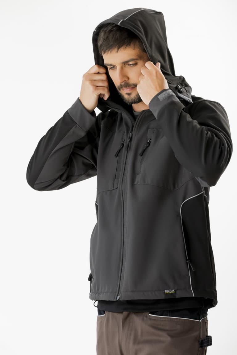 Workshell Workteam WF1040 Gris Oscuro / Negro