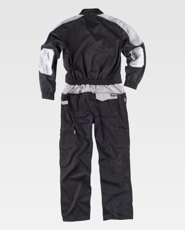 Buzo Workteam WF1042 Negro / Gris Claro