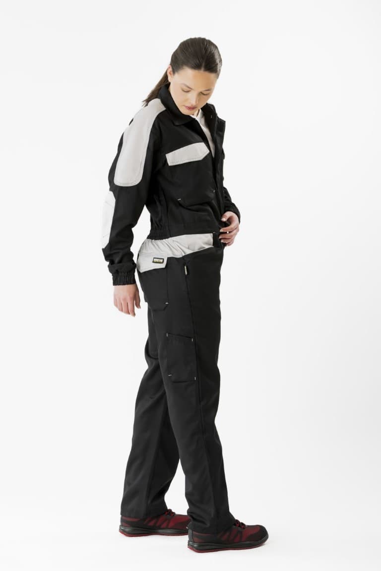 Buzo Workteam WF1042 Negro / Gris Claro