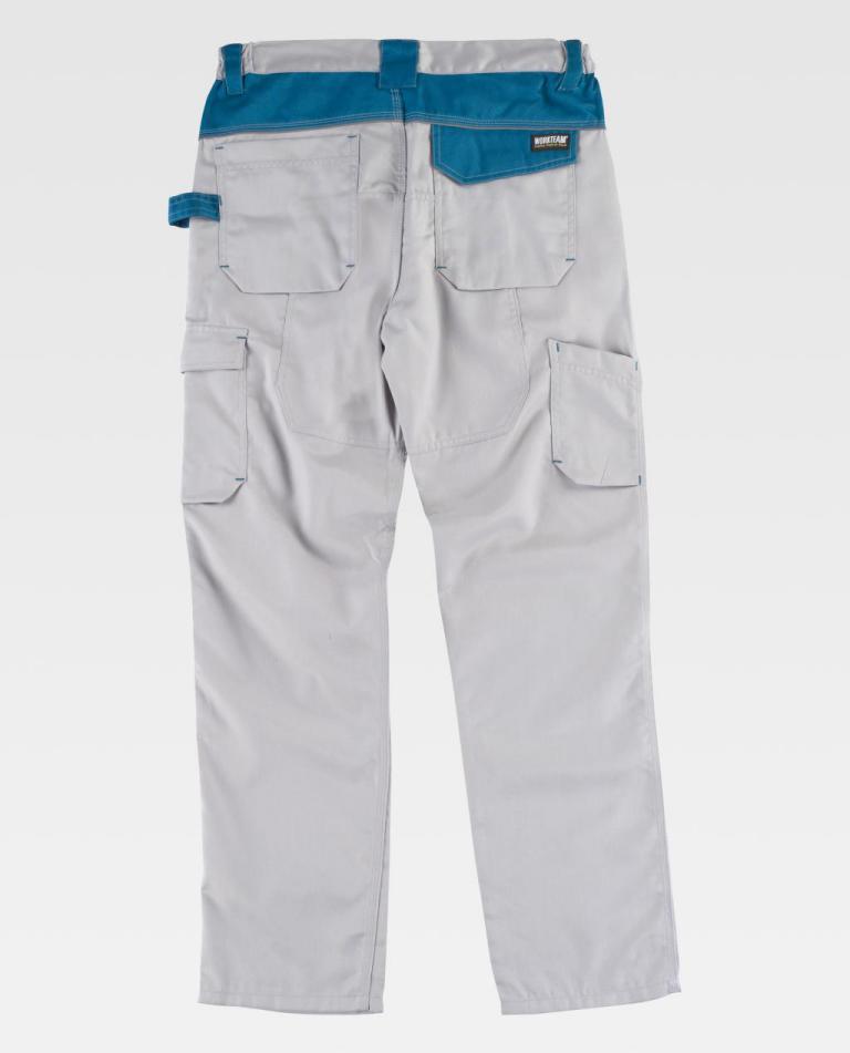 Pantalón Workteam WF1050 Gris Claro / Azafata
