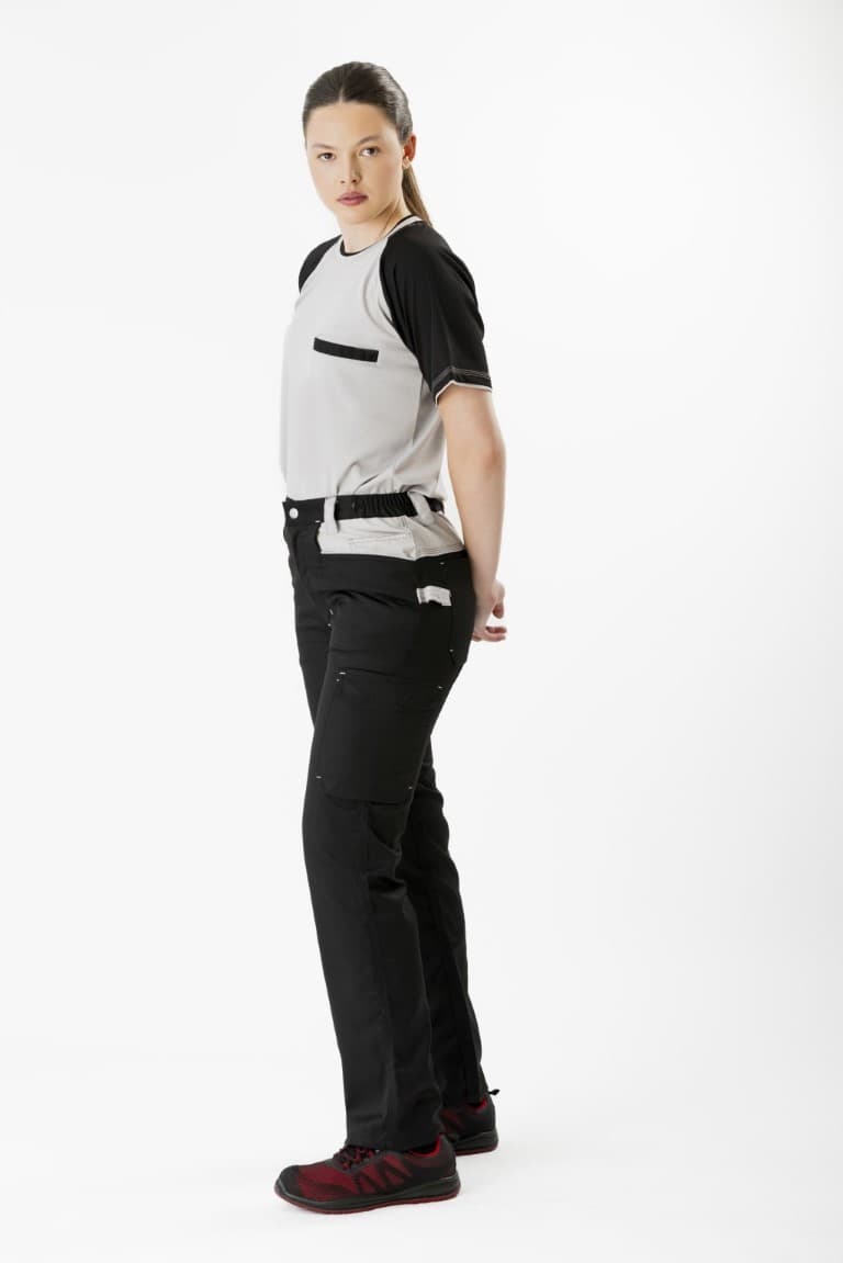 Pantalón Workteam WF1050 Negro / Gris Claro