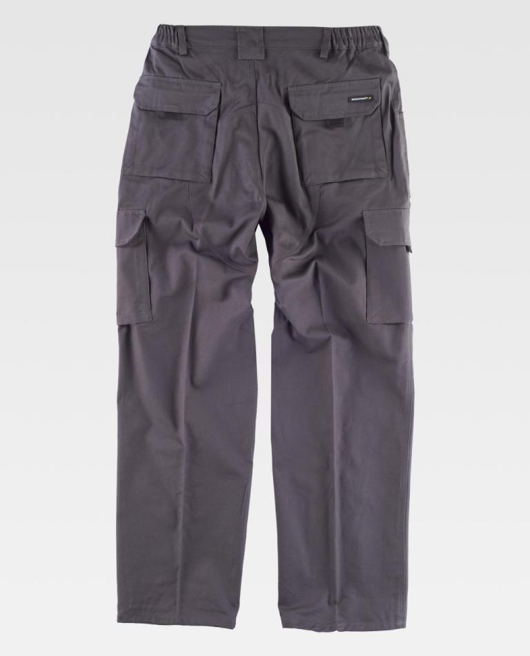 Pantalón Workteam WF1400 Gris