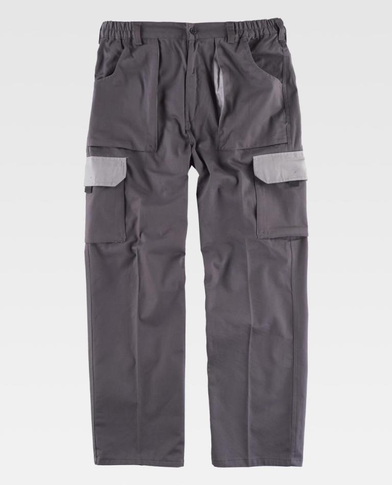 Pantalón Workteam WF1560 Gris
