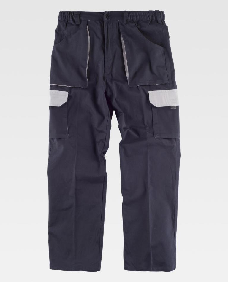 Pantalón Workteam WF1560 Marino / Gris