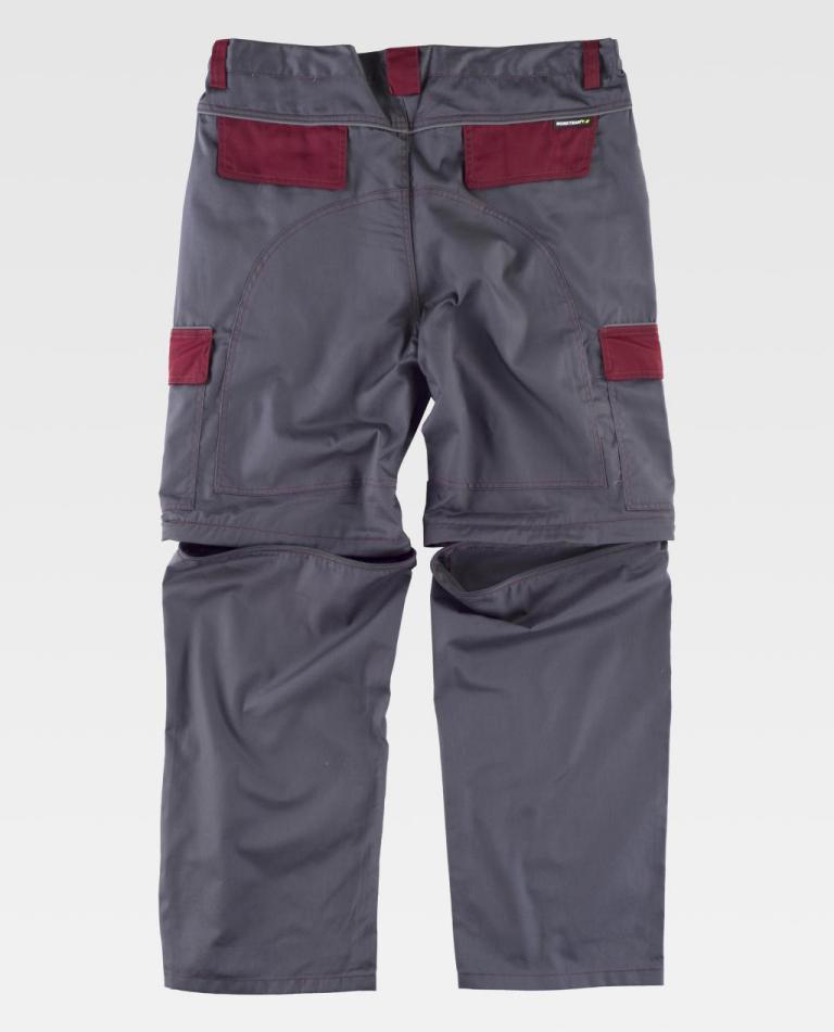 Pantalón Workteam WF1850 Gris / Granate