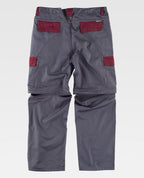 Pantalón Workteam WF1850 Gris / Granate