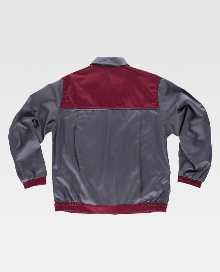 Cazadora Workteam WF1852 Gris / Granate