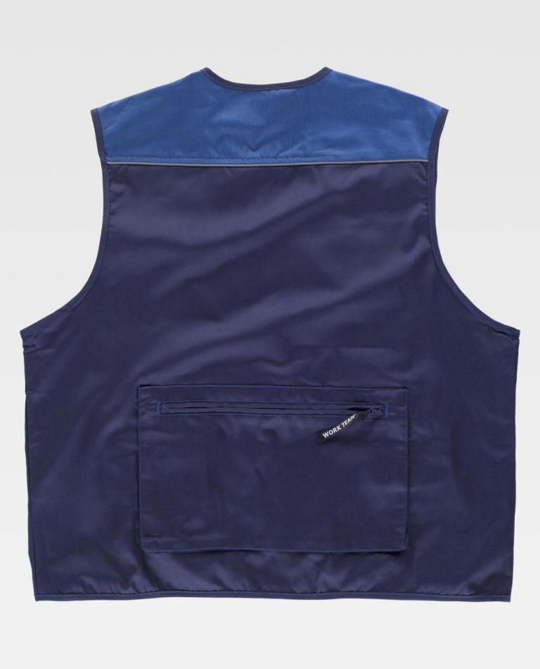 Chaleco Workteam WF1854 Marino / Azafata