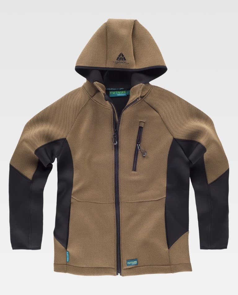 Sudadera Workteam WF2605 Beige / Negro
