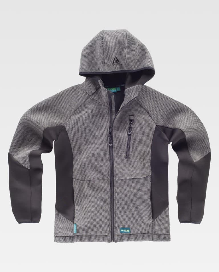 Sudadera Workteam WF2605 Gris / Negro