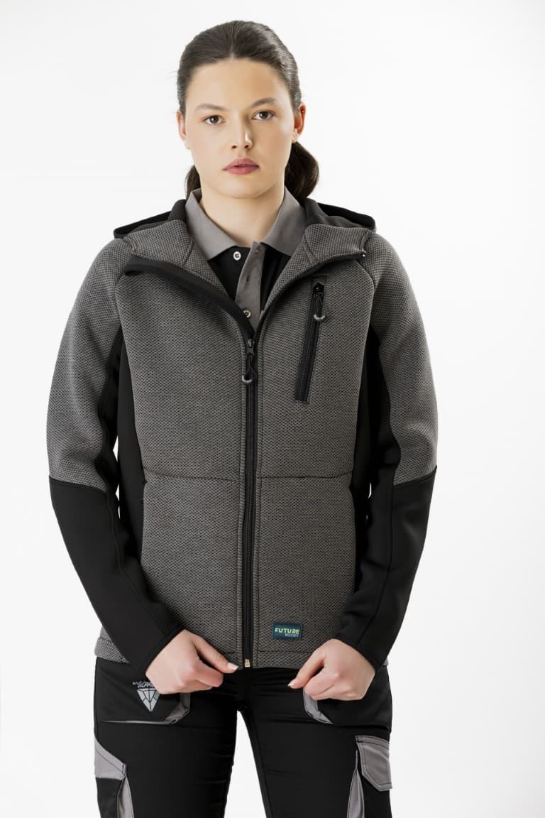 Sudadera Workteam WF2605 Gris / Negro