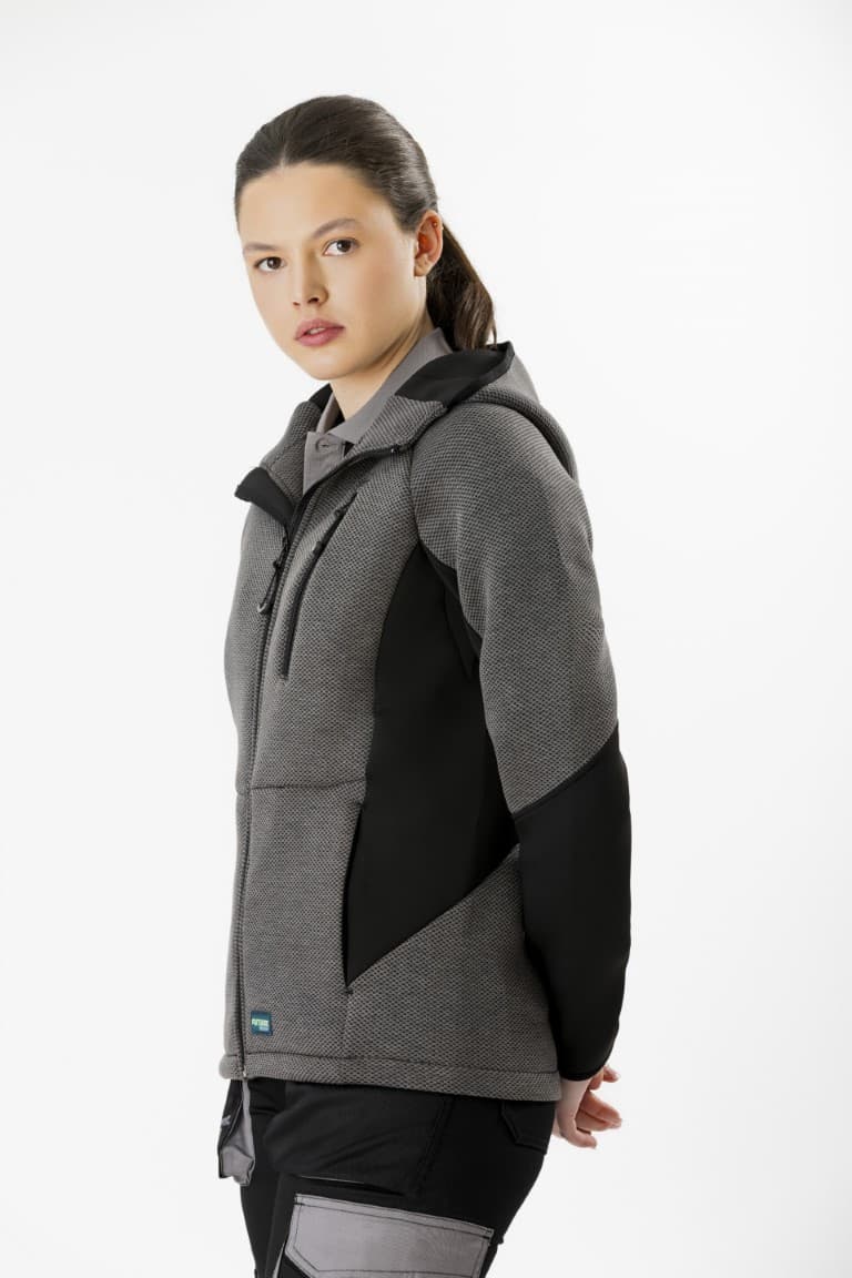 Sudadera Workteam WF2605 Gris / Negro