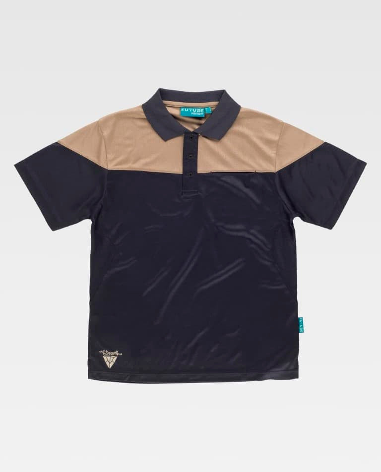 Polo Workteam WF2616 Negro / Beige