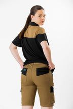 Bermuda Workteam WF2617 Beige / Negro