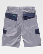 Bermuda Workteam WF2617 Gris / Marino
