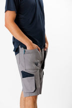 Bermuda Workteam WF2617 Gris / Marino