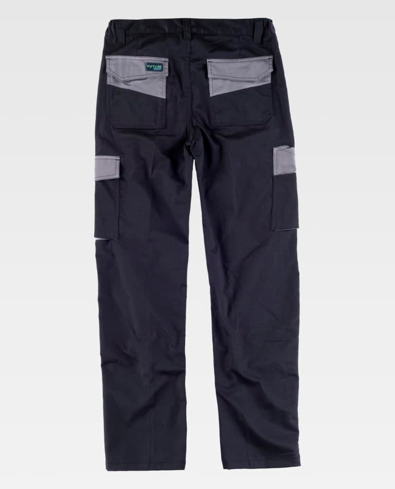 Pantalón Workteam WF2650 Negro / Gris