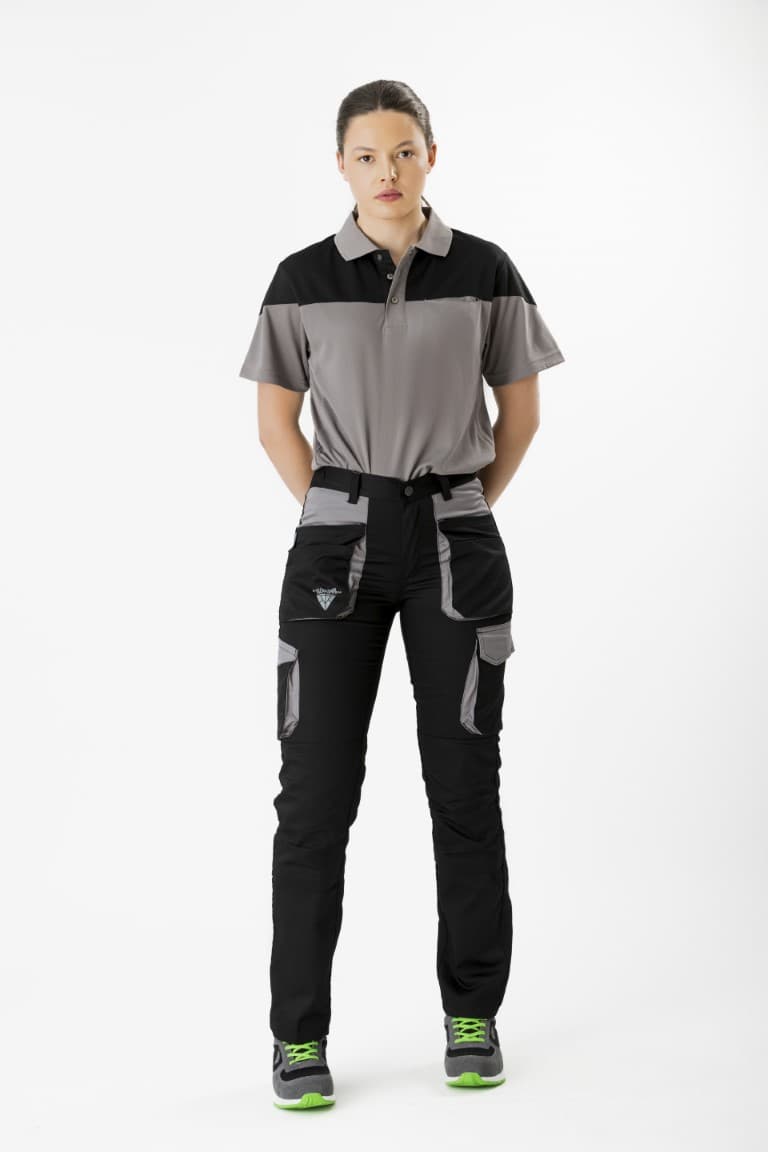 Pantalón Workteam WF2650 Negro / Gris