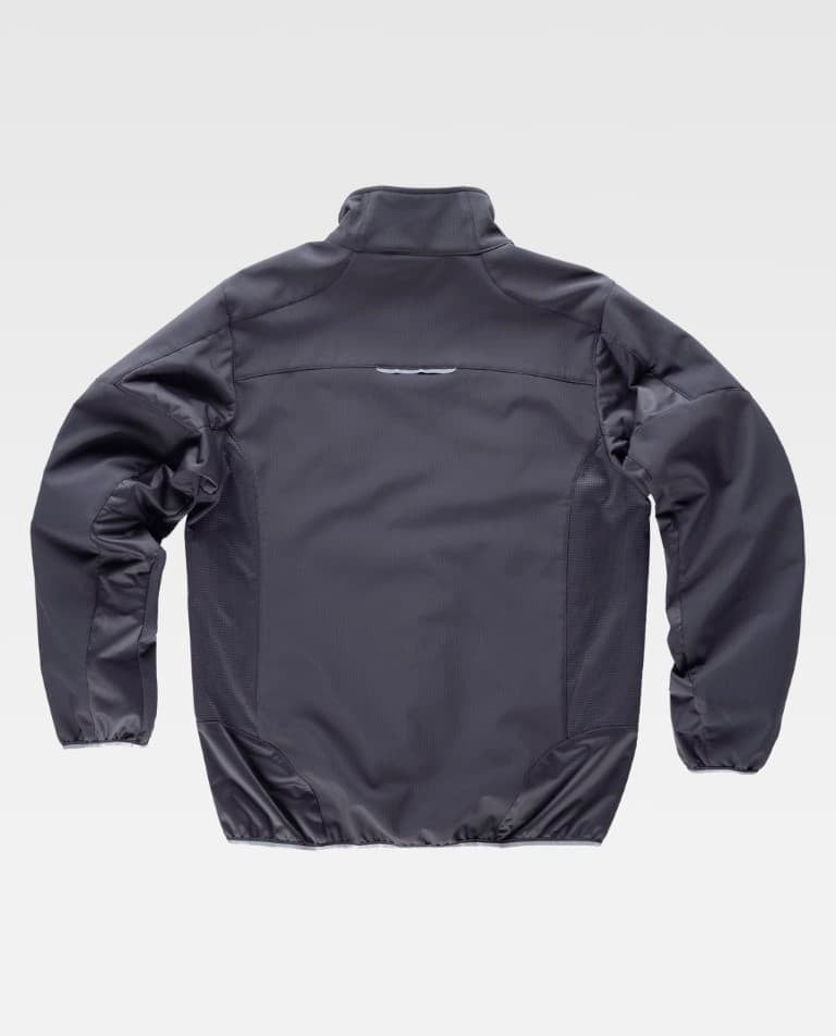 Workshell Workteam WF2700 Gris Oscuro / Verde Lima