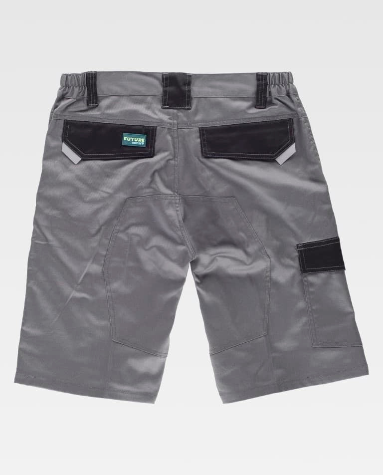 Bermuda Workteam WF2817 Gris / Negro