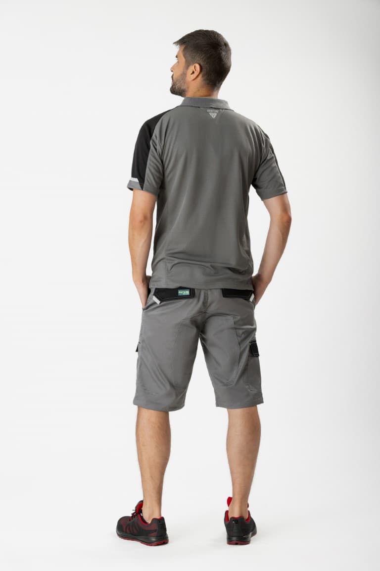 Bermuda Workteam WF2817 Gris / Negro