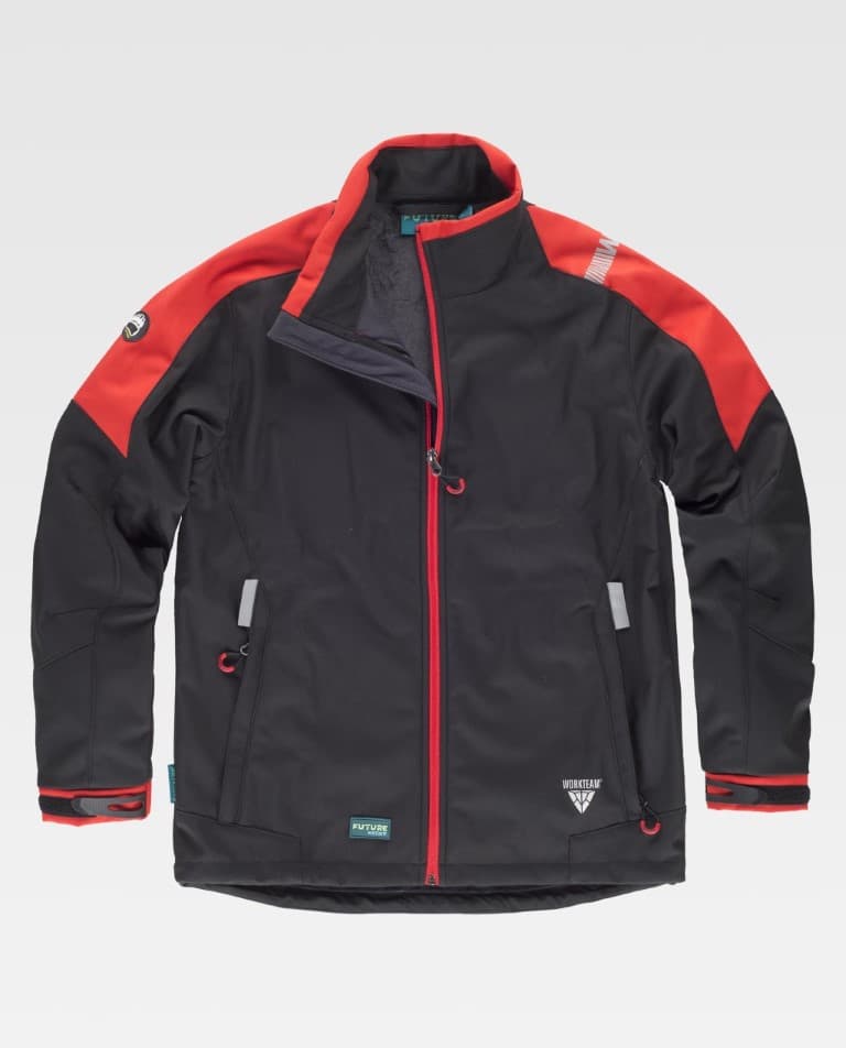 Workshell Workteam WF2840 Negro / Rojo