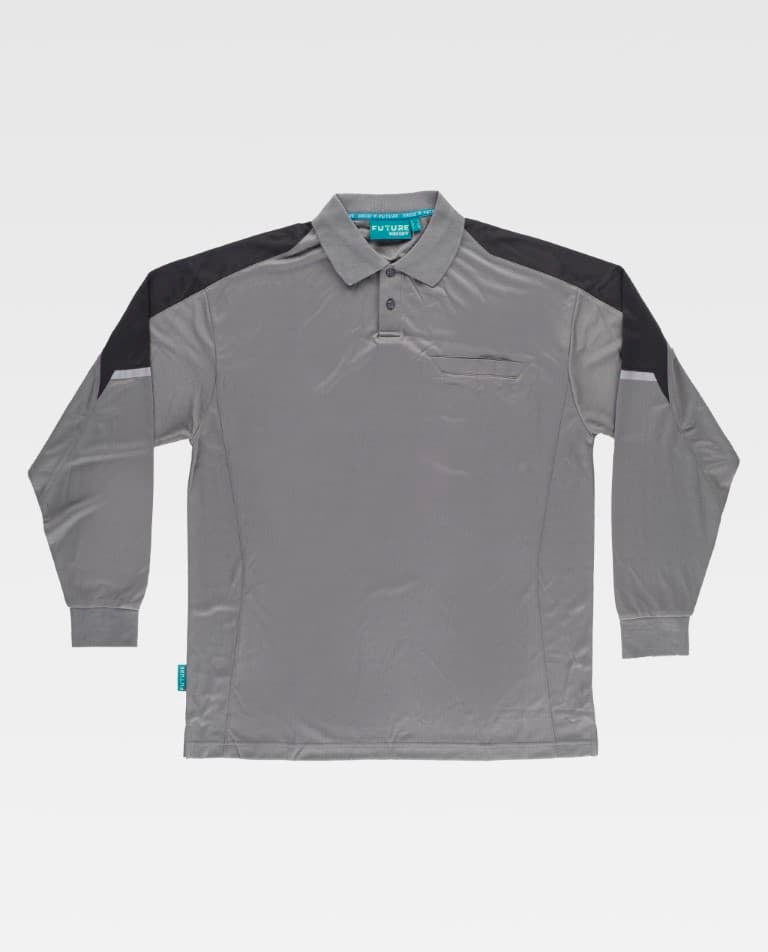 Polo Workteam WF2852 Gris / Negro