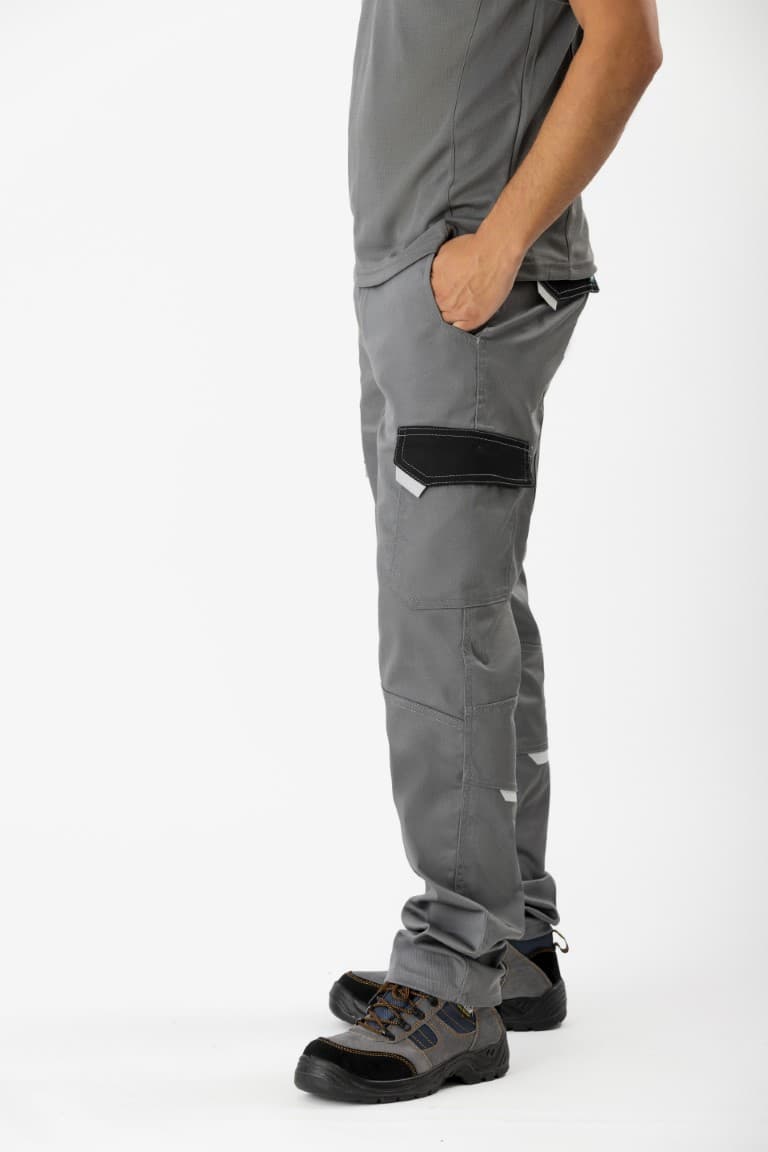 Pantalón Workteam WF2855 Gris / Negro