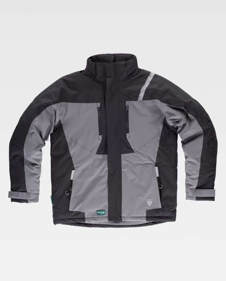 Parka Workteam WF2858 Negro / Gris