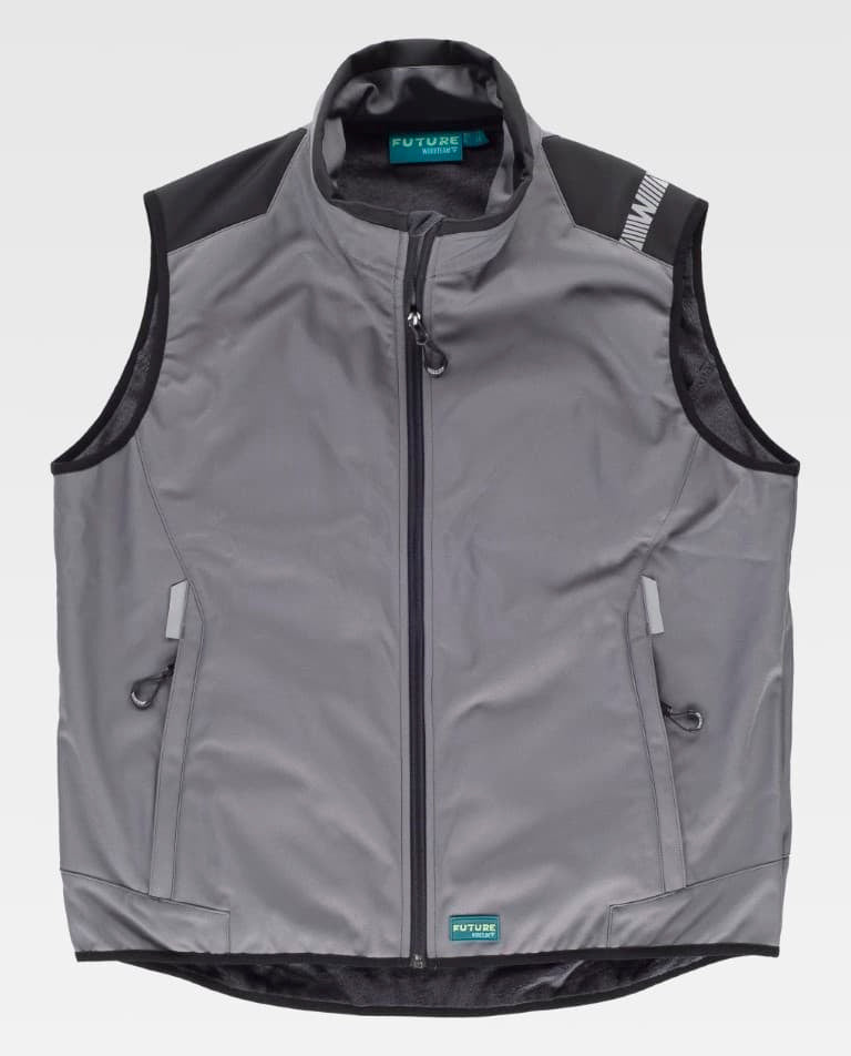 Chaleco Workteam WF2880 Gris / Negro