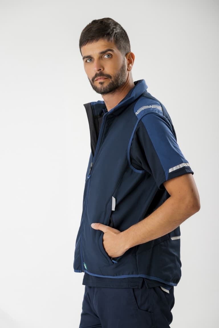 Chaleco Workteam WF2880 Marino / Azafata