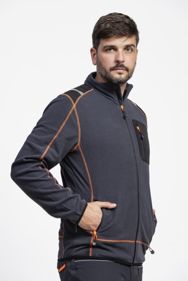 Polar Workteam WF3030 Gris Oscuro / Negro / Naranja Flúor