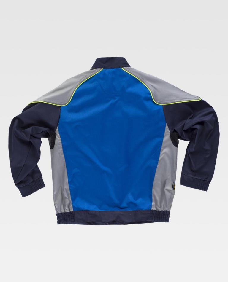 Cazadora Workteam WF5851 Azulina / Gris Claro / Marino