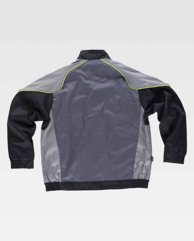 Cazadora Workteam WF5851 Gris Oscuro / Gris Claro / Negro