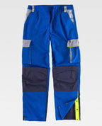 Pantalón Workteam WF5852 Azulina / Gris Claro / Marino