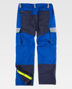 Pantalón Workteam WF5852 Azulina / Gris Claro / Marino