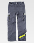 Pantalón Workteam WF5852 Gris Oscuro / Gris Claro