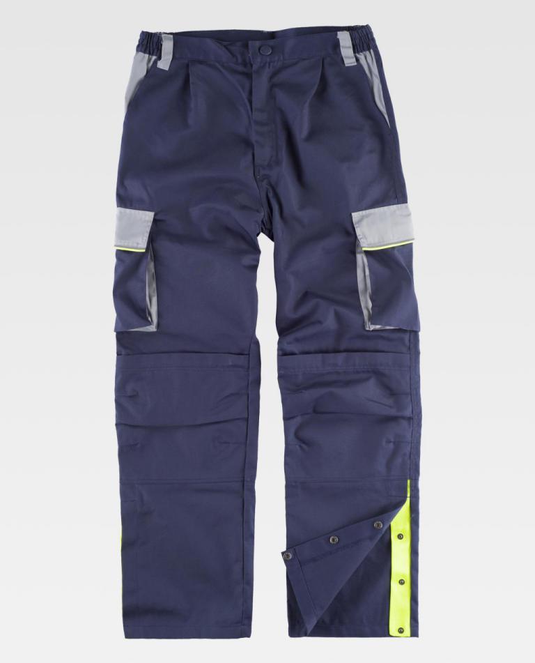 Pantalón Workteam WF5852 Marino / Gris Claro