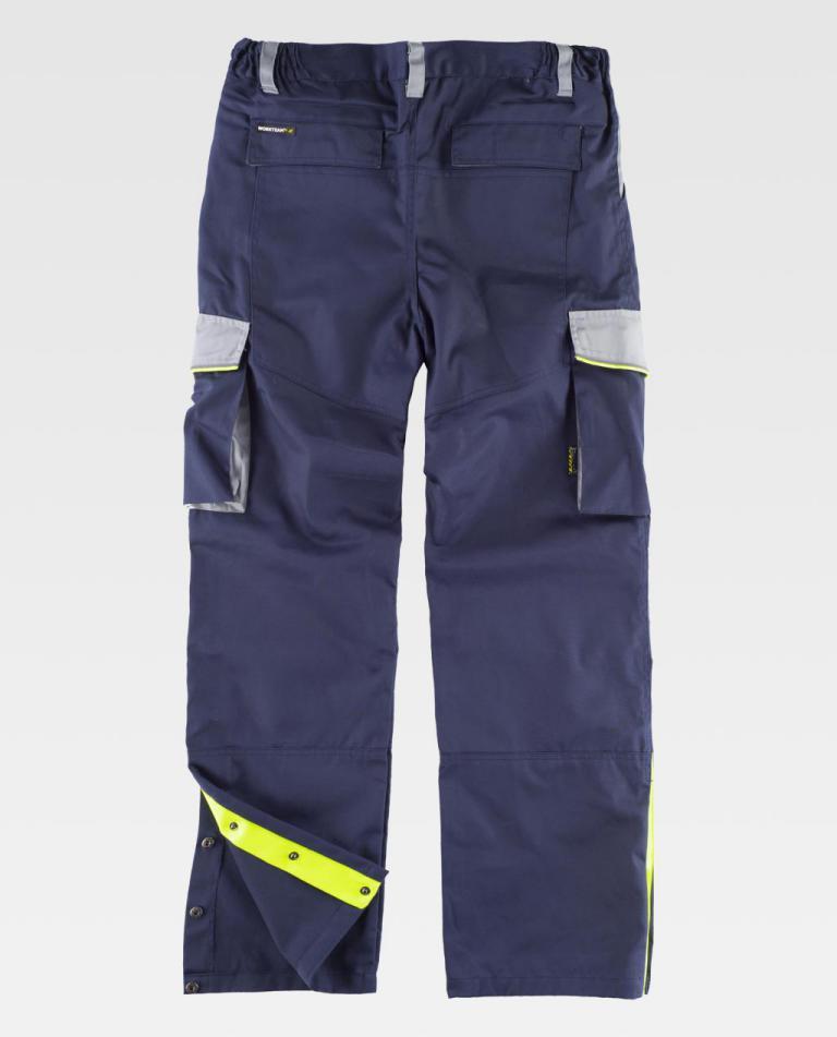 Pantalón Workteam WF5852 Marino / Gris Claro